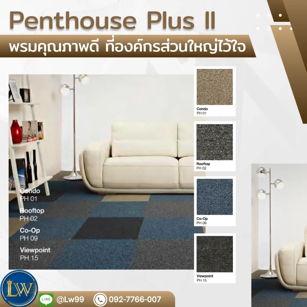 พรมแผ่นสำหรับมุมอ่านหนังสือในบ้าน จัดวางลายสลับสีช่วยสร้างบรรยากาศผ่อนคลาย พร้อมช่างปูพรมปูพื้นห้องอ่านหนังสือ